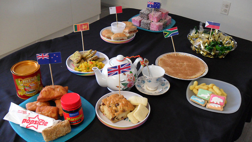 Little Wonders Greenmeadows childcare celebrate United Nations day with international food